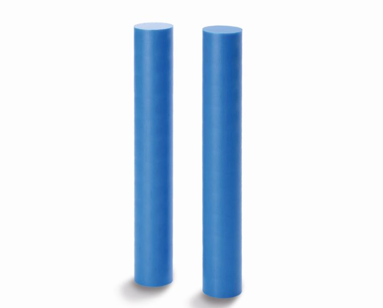 Rundstäbe POM-C | natur blau | Länge: 1000 mm
