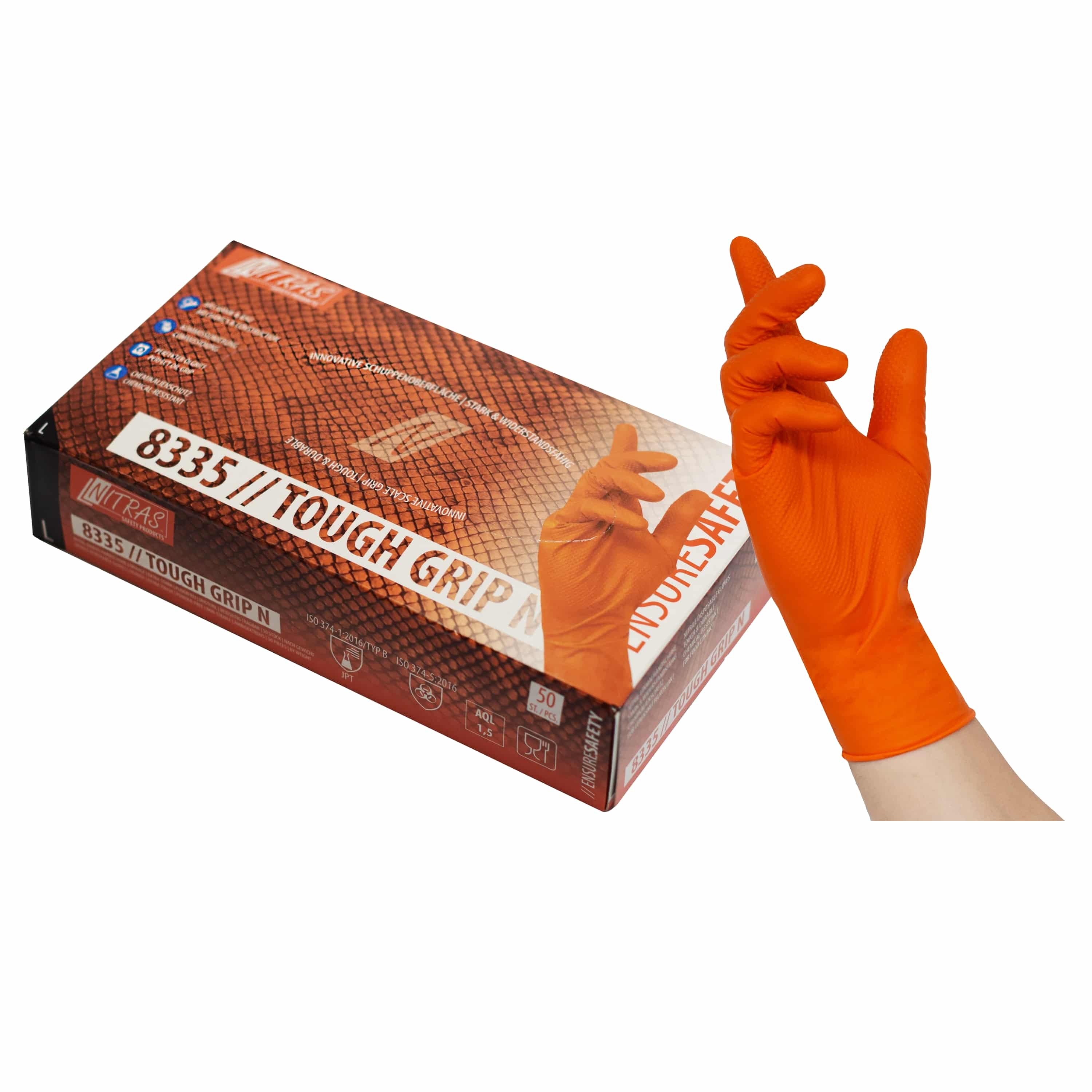 Nitras Tough-Grip N Einmalhandschuh